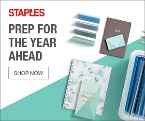 Staples ad cover mockup